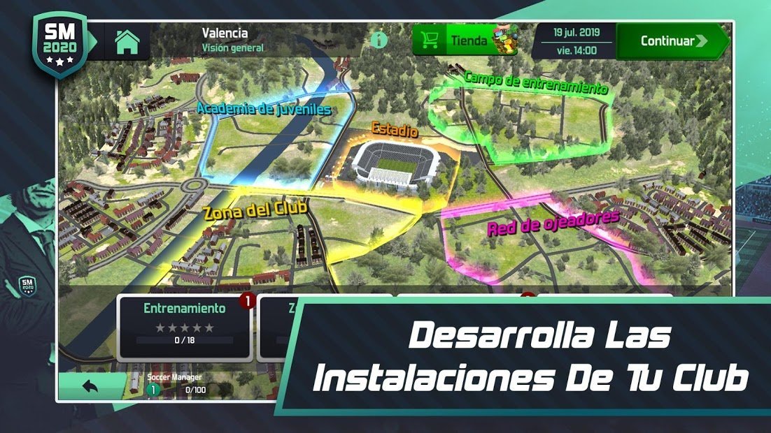 Soccer Manager 2020: Juego de gestión futbolística