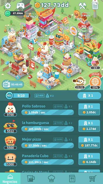 Foodpia Tycoon - Idle restaurant