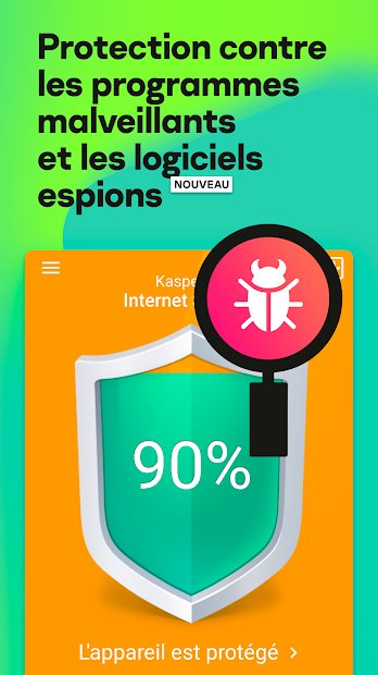 Kaspersky Protection Antivirus & Sécurité Internet