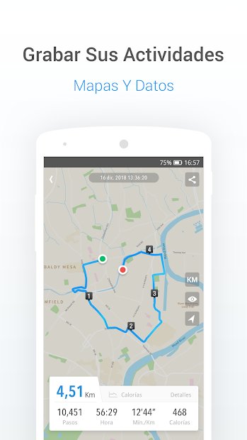 Podómetro gratis - Contador de Pasos y Calorías