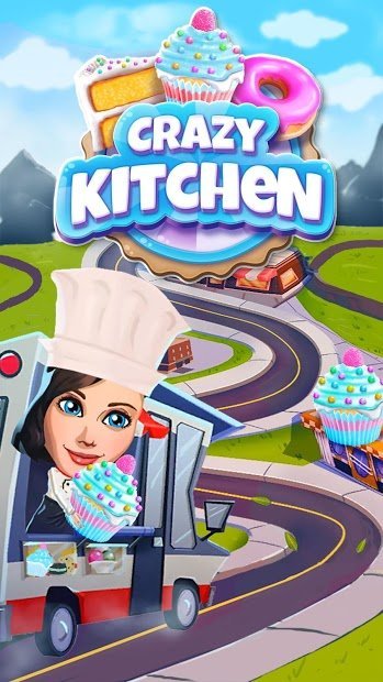 Crazy Kitchen: Match 3 Puzzles