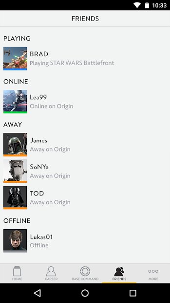 SW Battlefront Companion