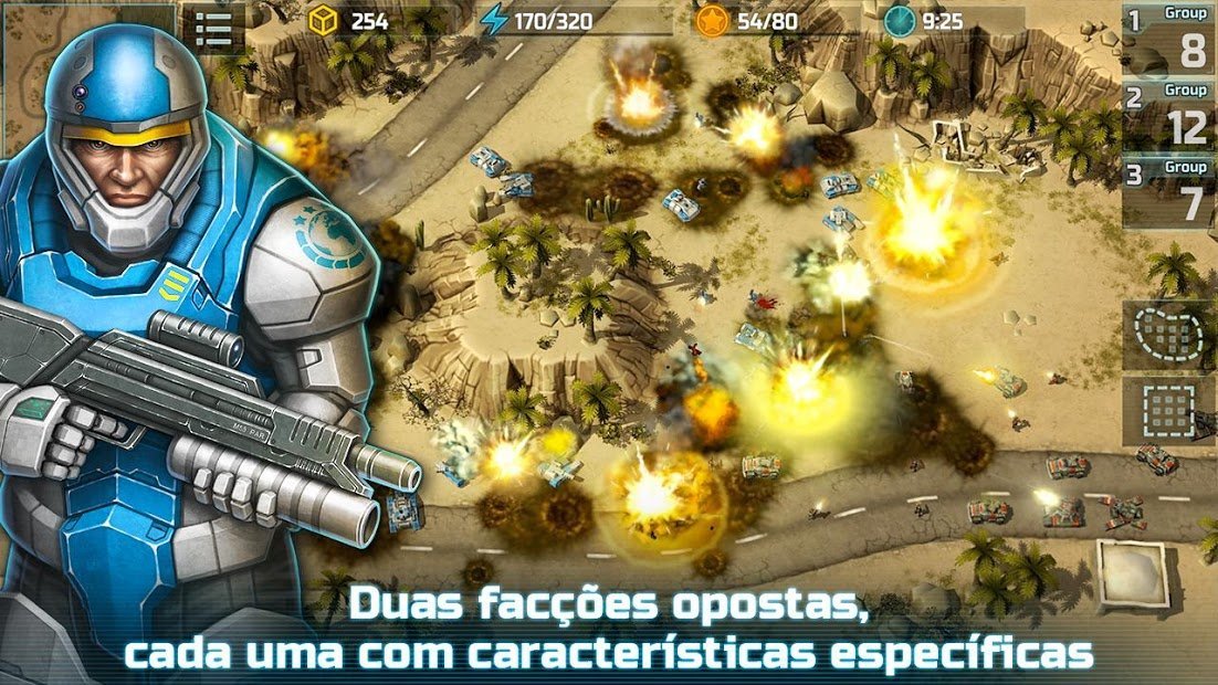 Art of War 3: RTS Jogo de Estratégia em Tempo Real