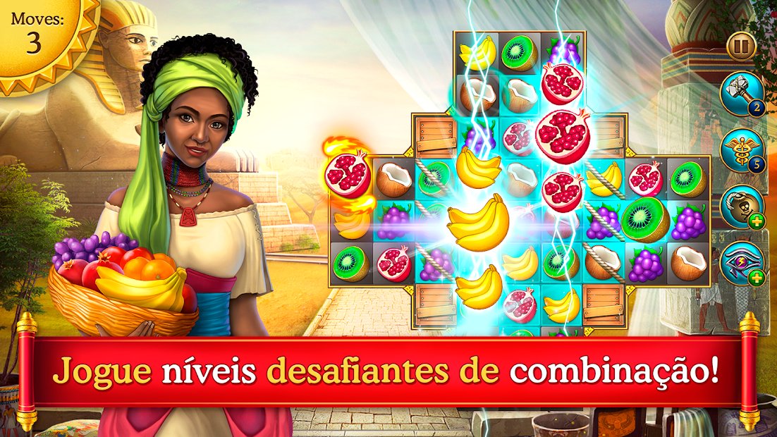 Cradle of Empires Match-3 Game