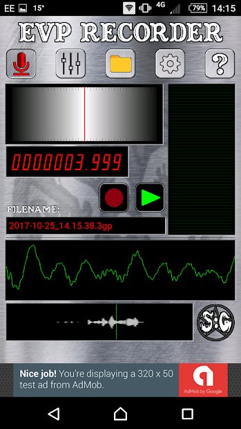 EVP Recorder - Spotted: Ghosts