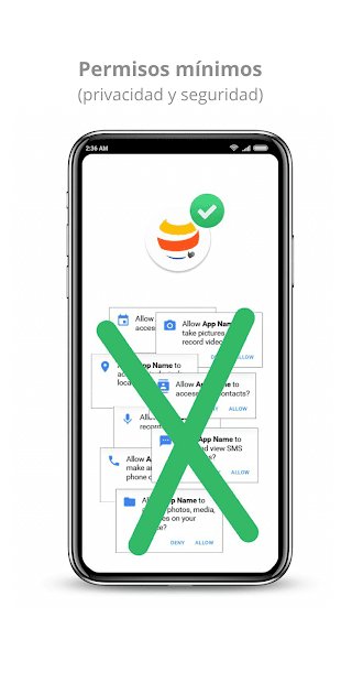 Navegador web OH - con una mano  y privacidad