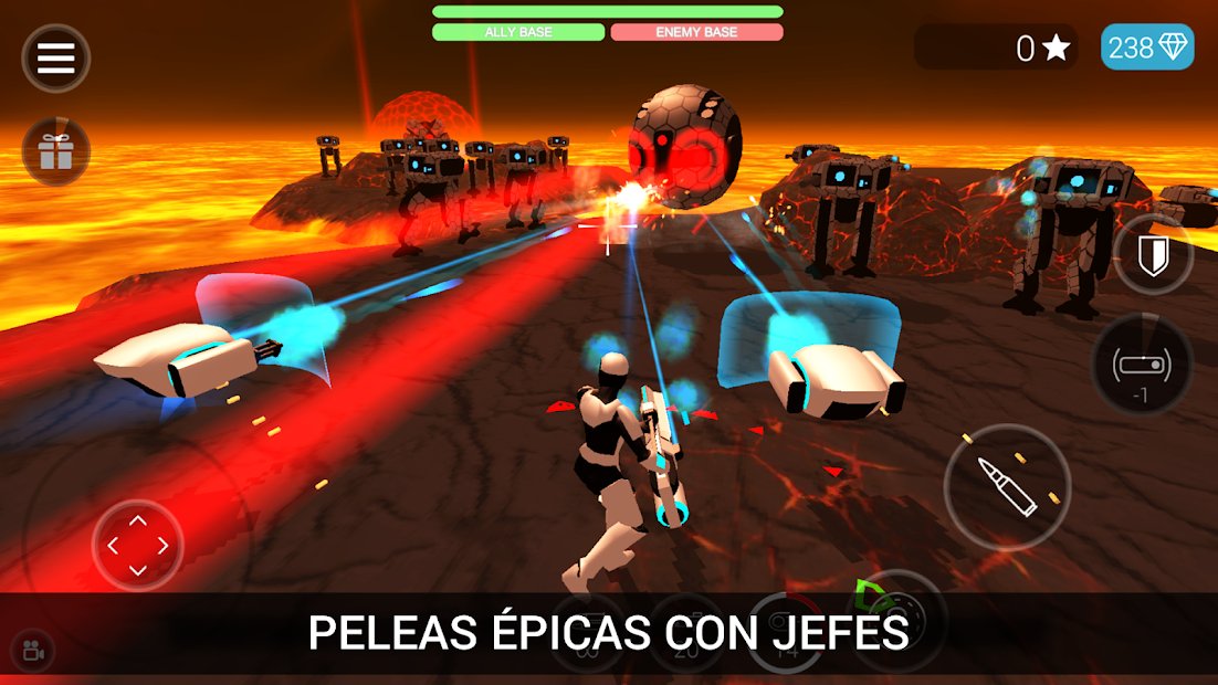 CyberSphere: Juego de disparos en tercera persona