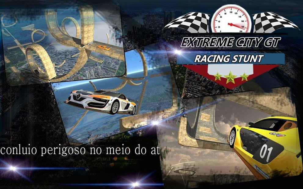 extrema acrobacias corrida gt