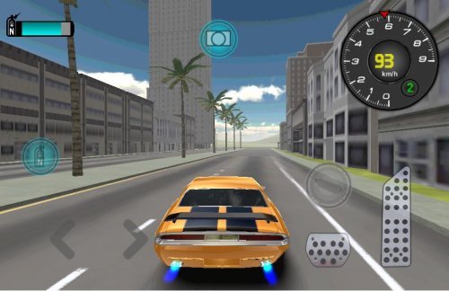 Classic car simulation 3D