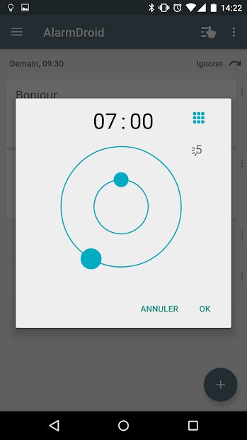 AlarmDroid (réveil)