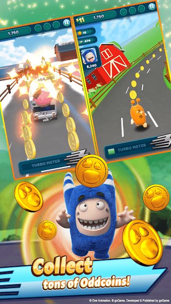 Oddbods Turbo Run