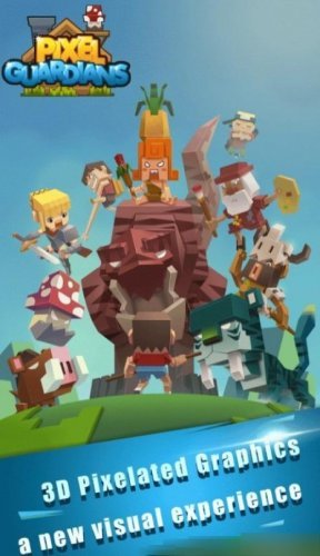 Pixel Guardians-Auto Fight