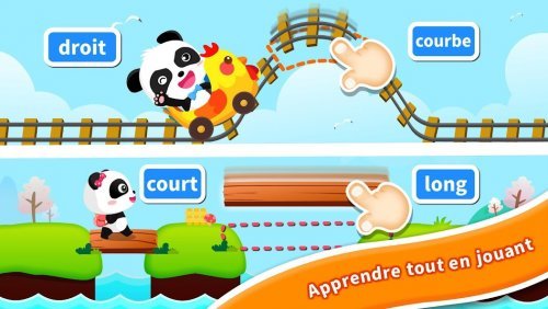 Comparaison de Bébé Panda