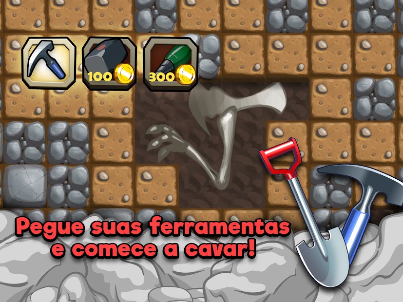 Dino Quest - Cave e Descubra Dinossauros