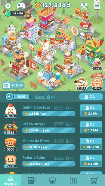 Foodpia Tycoon - Idle restaurant