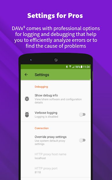 DAVx⁵ – CalDAV/CardDAV Client