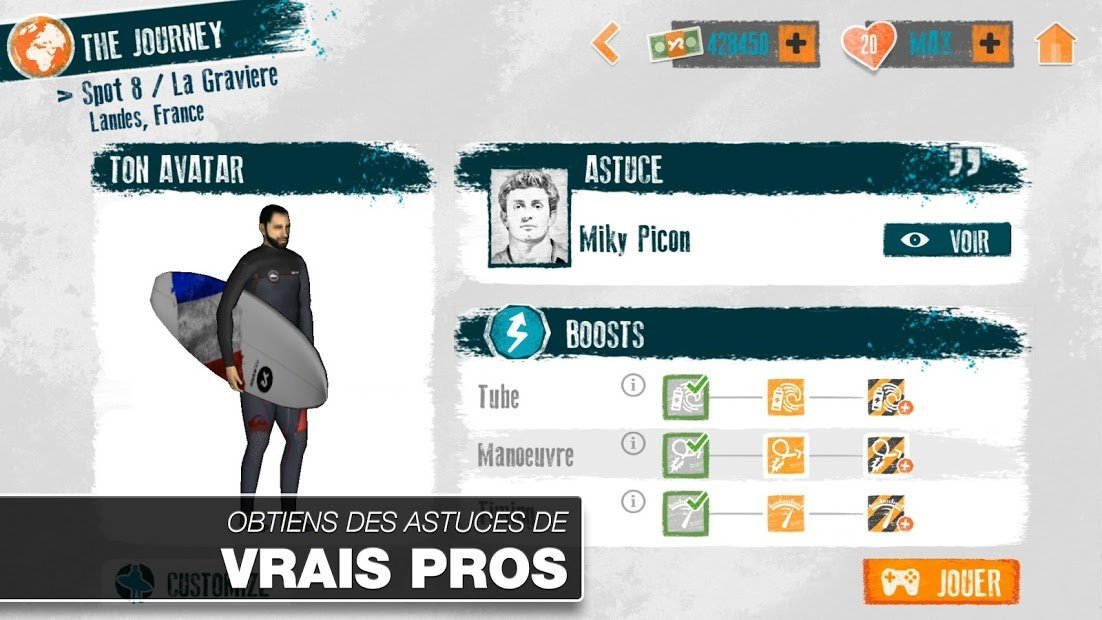 The Journey - Jeu de Surf