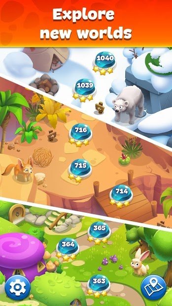 Gemmy Lands: New Jewels and Gems Match 3 Games