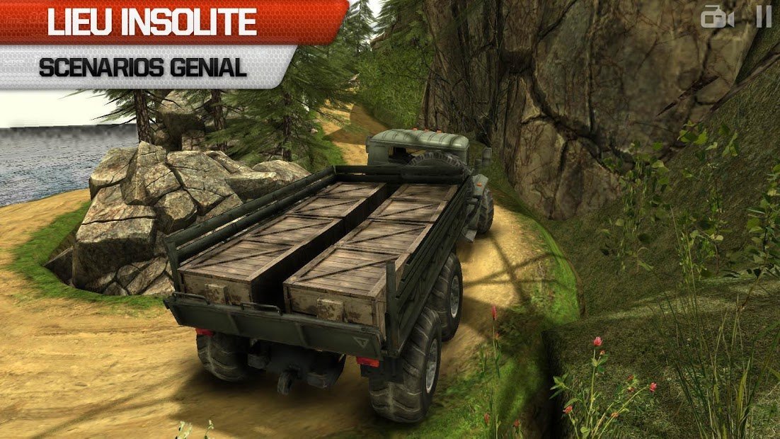 Chauffeur de camion 3D:Offroad