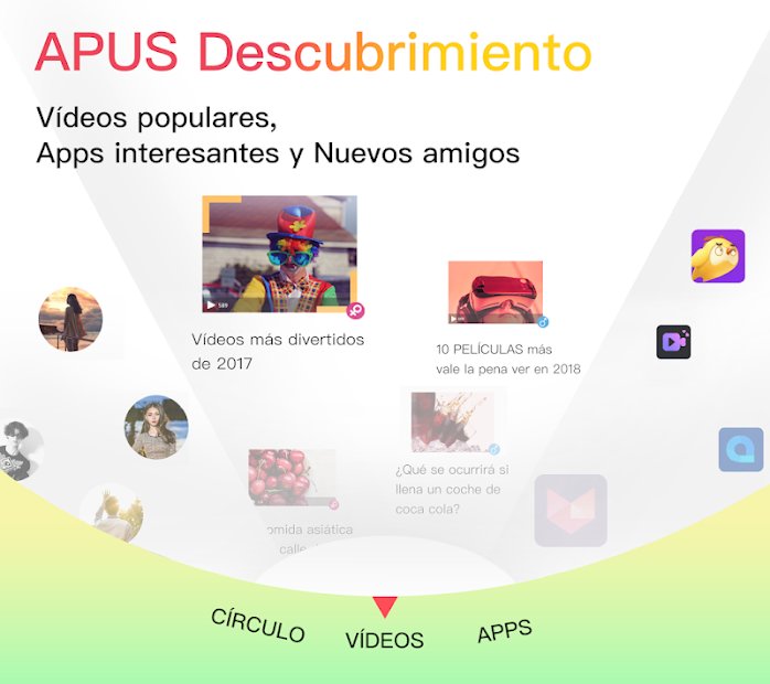 APUS Launcher: Tema, Pequeño, Rápido, Oculta Apps