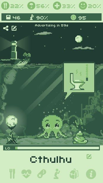 Cthulhu (Ктулху) Virtual Pet