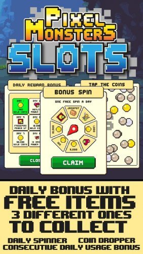 Pixel Monsters: Slots