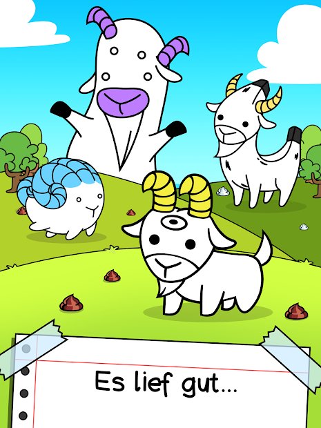 Goat Evolution - Die Ziegen