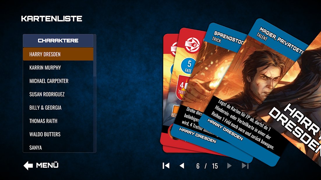 The Dresden Files Cooperative Card Game