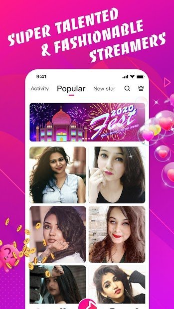 MeMe Live － Live Stream Video Chat & Make Friends