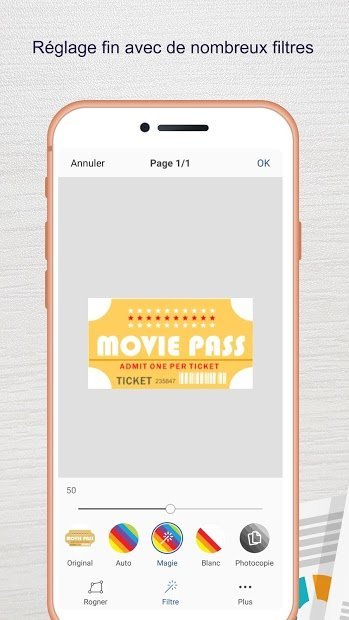 Easy Scanner - Caméra au format PDF