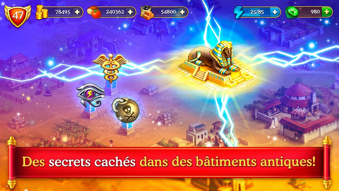 Cradle of Empires Match-3 Game