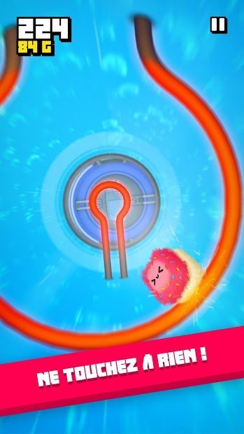 Fluffy Fall : Fonce pour éviter le danger !