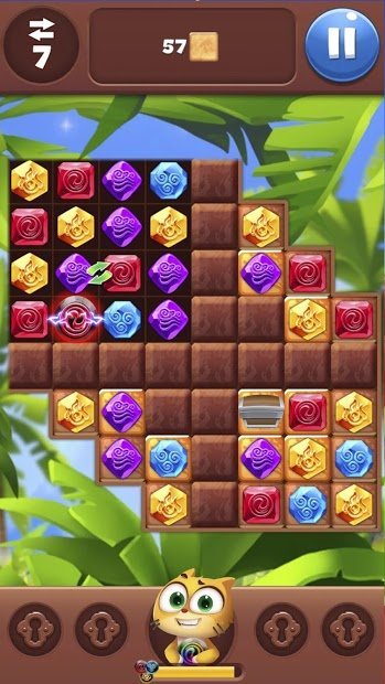 Gemmy Lands: Neues Drei Gewinnt Spiele (Match 3)