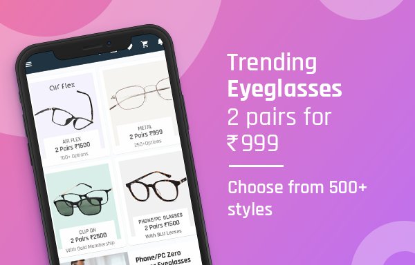 Lenskart: Eyeglasses, Sunglasses, Contact Lens App