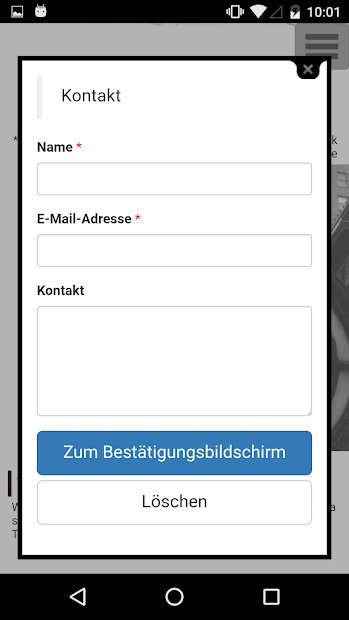Crayon – Design der Webseite