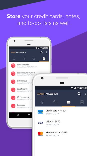 Avast Senhas – Gerenciador de senhas