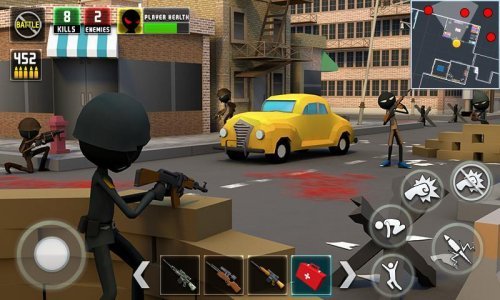 Stickman Royale : World War Battle