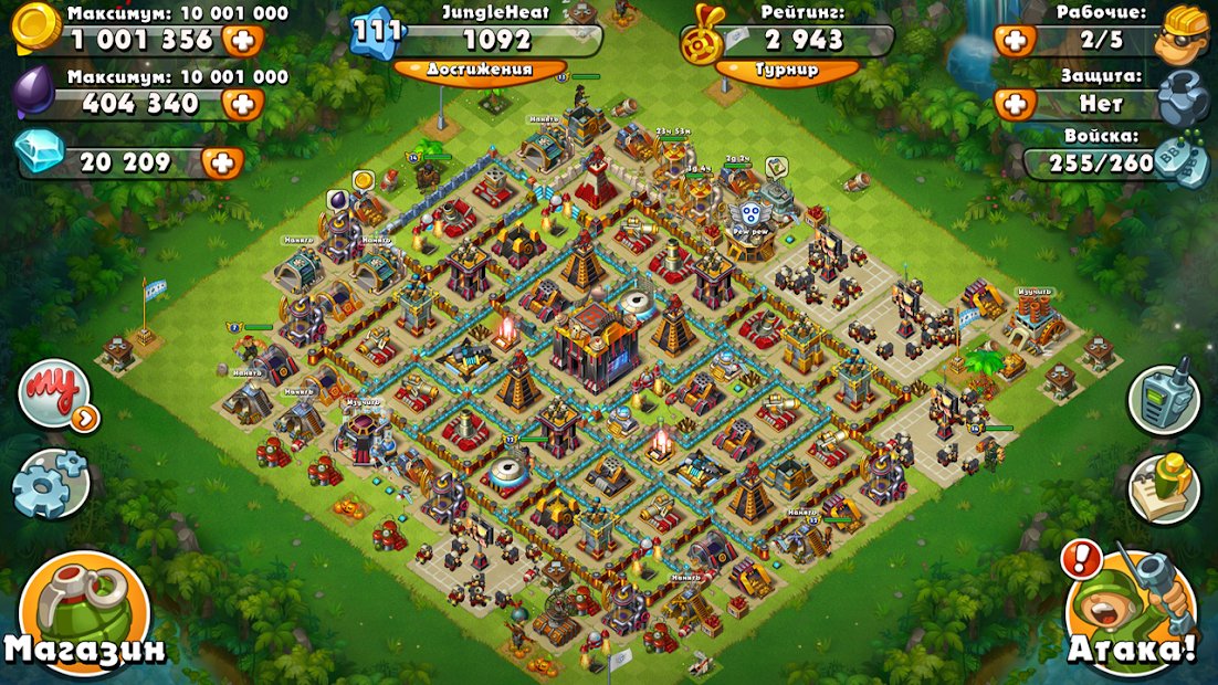 Jungle Heat: War of Clans