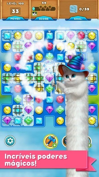 Gatos Fofos: Aventura Mágica