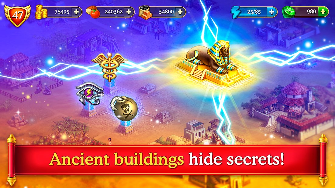 Cradle of Empires Match-3 Game