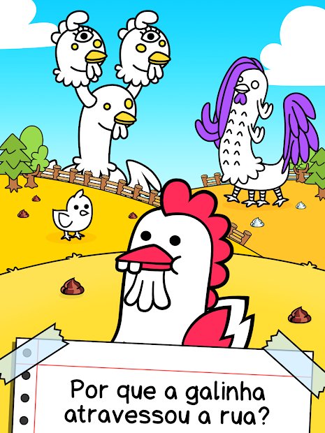 Chicken Evolution - 🐓 Granja dos Frangos Mutantes