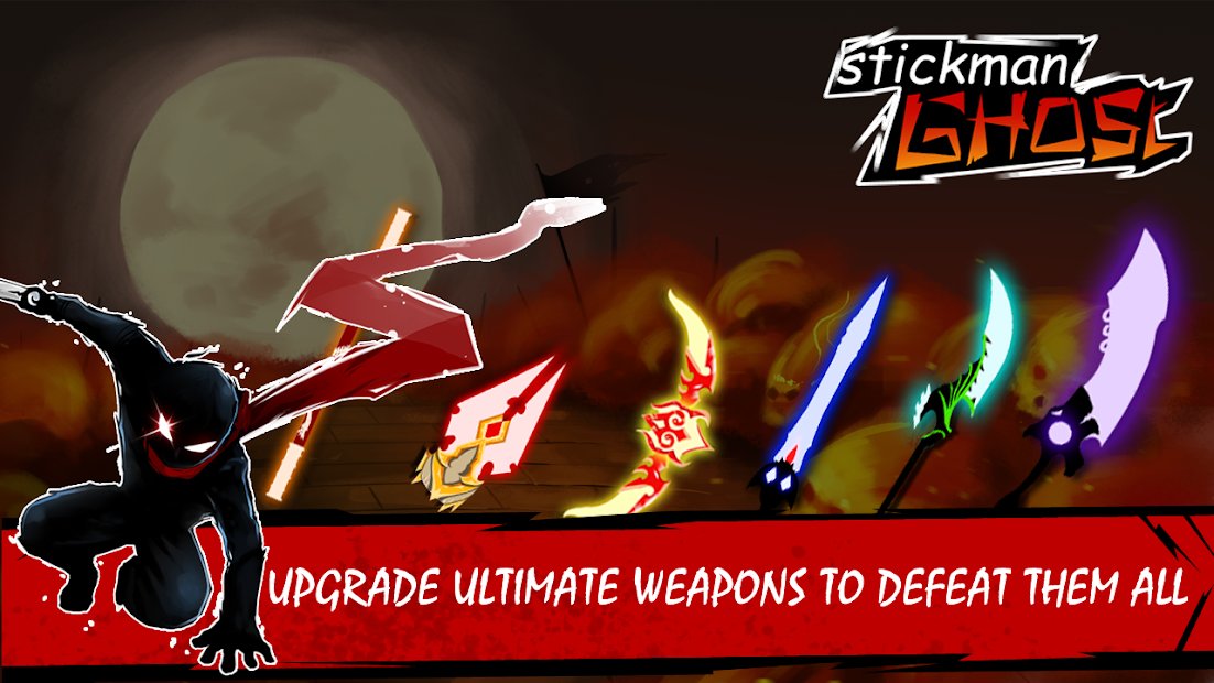 Stickman Ghost: Ninja Warrior Action Offline Game