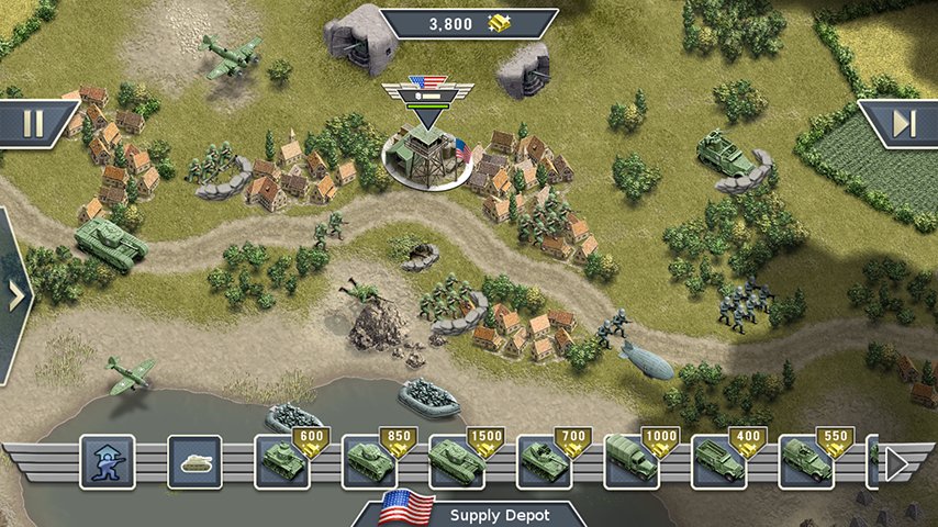 1944 Burning Bridges - a WW2 Strategy War Game