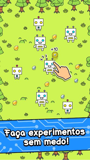 Robot Evolution - Jogo Clicker