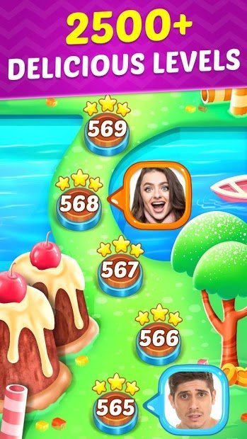 Ice Cream Paradise - Match 3 Puzzle Adventure