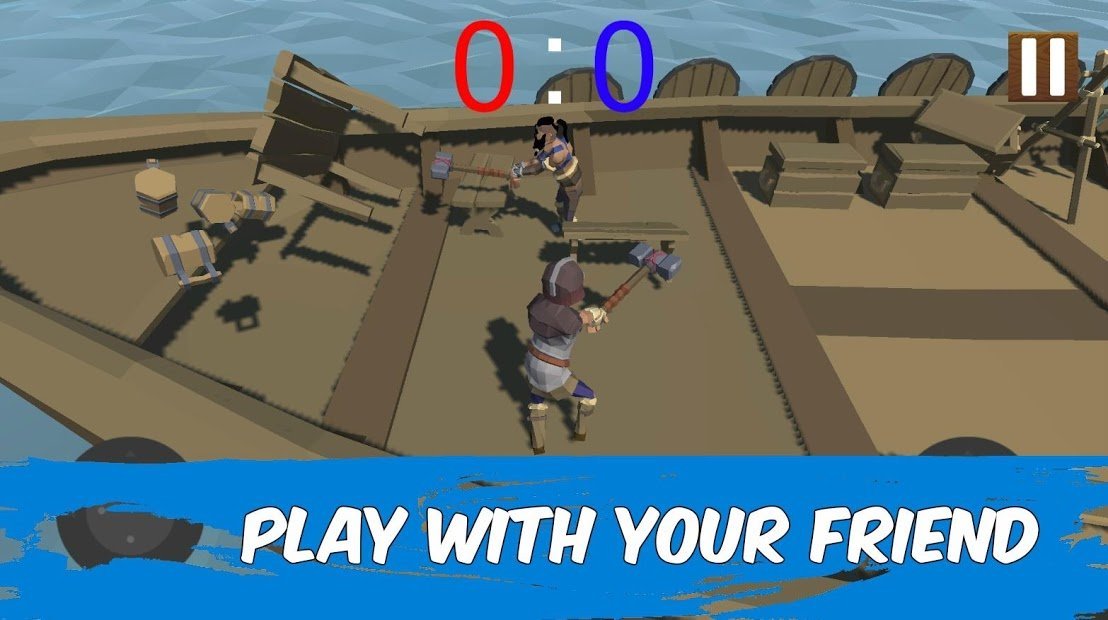 Puppet Fighter: 2 Players Ragdoll Arcade