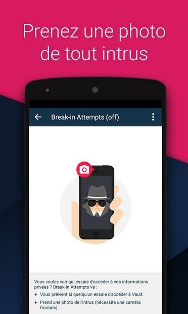 Vault - Cacher photos/vidéos,App Lock,Cloud Backup