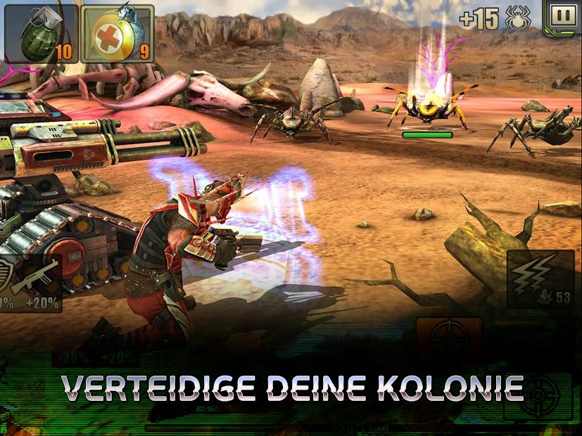Evolution: Kampf um Utopie. Shooter-Spiel online