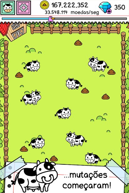 Cow Evolution - O Jogo da Vaca Louca e Mutante