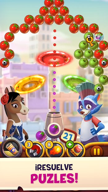 Bubble Island 2: A disparar burbujas y frutas